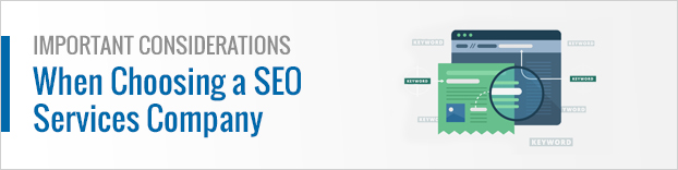 Important Considerations When Choosing a SEO Services Company